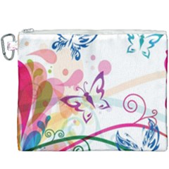 Butterfly Vector Art Canvas Cosmetic Bag (xxxl) by Ket1n9