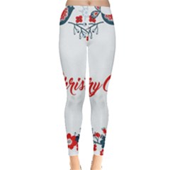 Merry-christmas-christmas-greeting Everyday Leggings  by Ket1n9