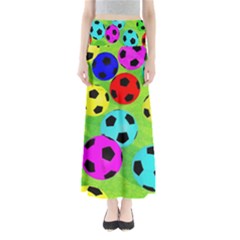 Balls Colors Full Length Maxi Skirt by Ket1n9