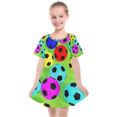 Balls Colors Kids  Smock Dress by Ket1n9