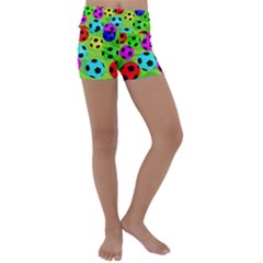 Balls Colors Kids  Lightweight Velour Yoga Shorts by Ket1n9