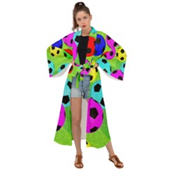 Balls Colors Maxi Kimono by Ket1n9