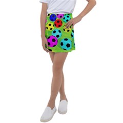 Balls Colors Kids  Tennis Skirt by Ket1n9