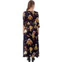 Alien Surface Pattern Button Up Maxi Dress View2