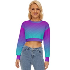 Background-pink-blue-gradient Lightweight Long Sleeve Sweatshirt by Ket1n9