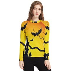 Halloween Night Terrors Women s Long Sleeve Rash Guard