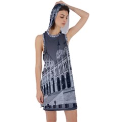 Architecture-parliament-landmark Racer Back Hoodie Dress by Ket1n9