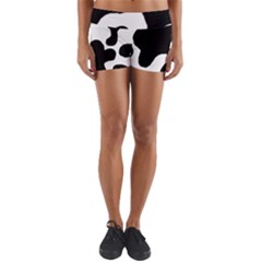 Cow Pattern Yoga Shorts by Ket1n9