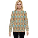 Owl-pattern-background Hidden Pocket Sweatshirt View1