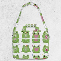 Kawaii-frog-rainy-season-japanese Macbook Pro 13  Shoulder Laptop Bag  by Grandong