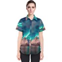 Amazing Aurora Borealis Colors Women s Short Sleeve Shirt View1