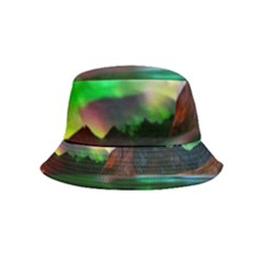 Aurora Borealis Nature Sky Light Bucket Hat (kids) by Grandong