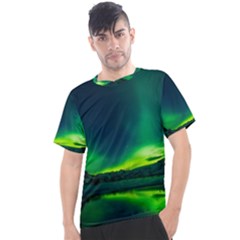 Iceland Aurora Borealis Men s Sport Top by Grandong