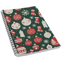 Christmas Decoration Winter Xmas 5 5  X 8 5  Notebook by Vaneshop