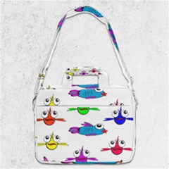 Fish Swim Cartoon Funnycute Macbook Pro 13  Shoulder Laptop Bag  by Sapixe