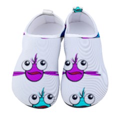 Fish Swim Cartoon Funnycute Kids  Sock-style Water Shoes by Sapixe