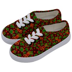 Christmas Pattern Kids  Classic Low Top Sneakers by Pakjumat