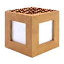 Christmas Wrapping Paper Wood Photo Frame Cube View1