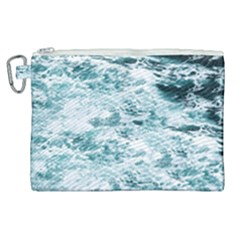 Ocean Wave Canvas Cosmetic Bag (xl) by Jack14