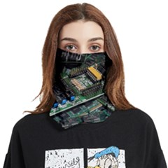 Computer Ram Tech - Face Covering Bandana (two Sides) by Amaryn4rt