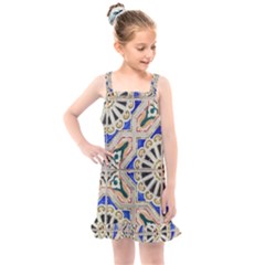 Ceramic-portugal-tiles-wall- Kids  Overall Dress by Amaryn4rt