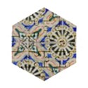 Ceramic-portugal-tiles-wall- Wooden Puzzle Hexagon View1