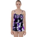 Abstract Canvas-acrylic-digital-design Babydoll Tankini Top View1