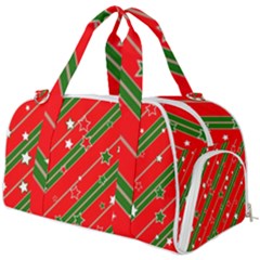 Christmas-paper-star-texture     - Burner Gym Duffel Bag by Amaryn4rt