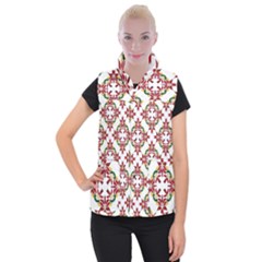 Christmas-wallpaper-background Women s Button Up Vest by Amaryn4rt