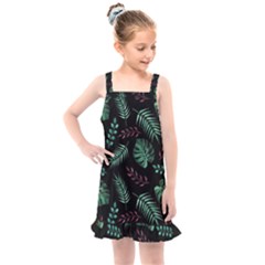 Honey-seamless-pattern Kids  Overall Dress by Amaryn4rt