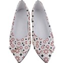 Tile Pattern Design Flowers Women s Bow Heels View1