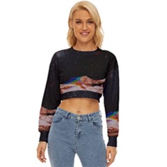 Retro Vintage Space Galaxy Lightweight Long Sleeve Sweatshirt by Pakjumat