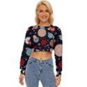 Space Galaxy Pattern Lightweight Long Sleeve Sweatshirt View1