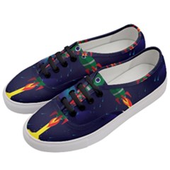 Rocket Halftone Astrology Astronaut Women s Classic Low Top Sneakers by Pakjumat