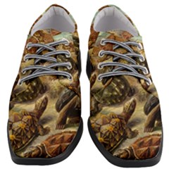 Turtles Leatherback Sea Turtle Women Heeled Oxford Shoes by Pakjumat