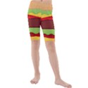 Cake Cute Burger Kids  Mid Length Swim Shorts View1