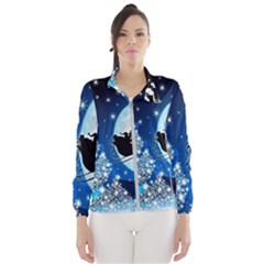 Merry Christmas Women s Windbreaker by Sarkoni