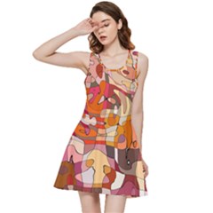 Abstract Abstraction Pattern Moder Inside Out Racerback Dress by Amaryn4rt