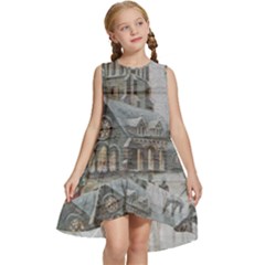 Santa Claus Nicholas Kids  Frill Swing Dress by Amaryn4rt