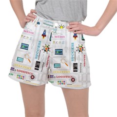 Illustrations Startup Business Organization Women s Ripstop Shorts by Sarkoni