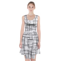 Structure Pattern Network Racerback Midi Dress by Amaryn4rt