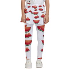 Summer Watermelon Pattern Kids  Skirted Pants by Dutashop