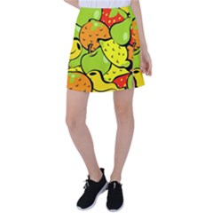 Fruit Food Wallpaper Tennis Skirt by Dutashop