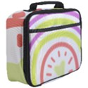 Rainbow Boho Colors Pastel Heart Full Print Lunch Bag View3