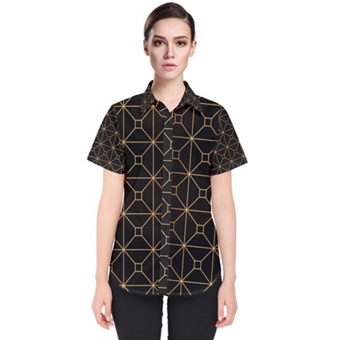 Brochure Flyer Poster Music Women s Short Sleeve Shirt by Grandong