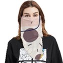 Computer Network Technology Tech Digital Face Covering Bandana (Triangle) View1