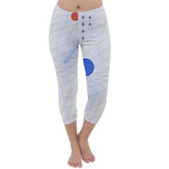 Computer Network Technology Digital Capri Winter Leggings  by Grandong