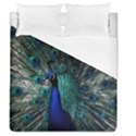 Blue And Green Peacock Duvet Cover (Queen Size) View1