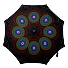 Artskop Kaleidoscope Pattern Hook Handle Umbrellas (small) by Sarkoni