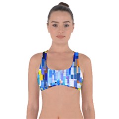 Color Colors Abstract Colorful Got No Strings Sports Bra by Sarkoni